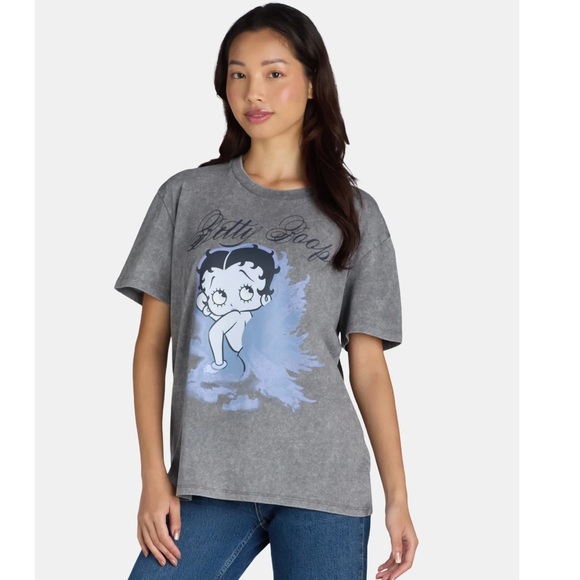 Betty Boop Angel‎ Y2K Style Graphic Tee L NWT - Picture 14 of 14